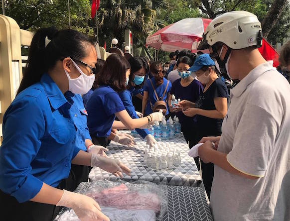 Tuổi trẻ Thủ đô tình nguyện vì sức khỏe cộng đồng