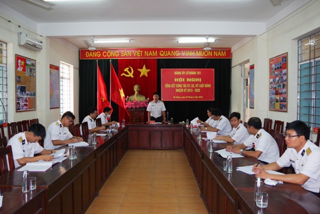 Lữ đoàn 161 tổng kết công tác kiểm tra, giám sát, kỷ luật Đảng