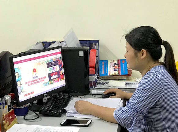 Khuyến khích thi tìm hiểu 90 năm truyền thống ngành Tuyên giáo