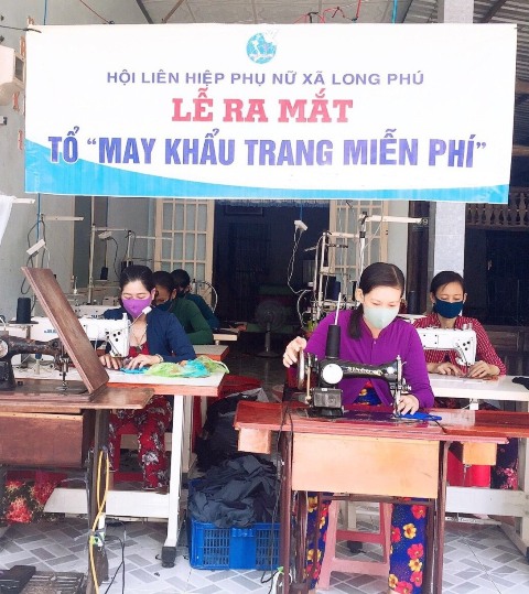 Phụ nữ Hậu Giang chung tay phòng chống dịch COVID-19