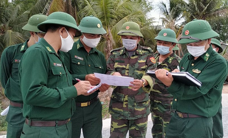 Bộ đội Biên phòng tích cực phòng, chống dịch COVID-19