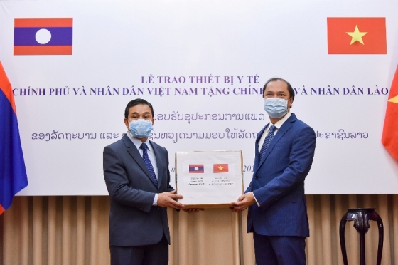 Trao trang thiết bị y tế tặng Chính phủ và nhân dân Lào, Chính phủ và nhân dân Campuchia