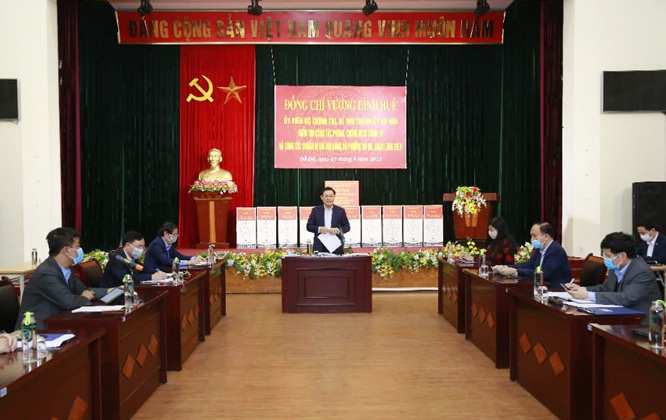 Bí thư Thành ủy Hà Nội Phòng, chống dịch bệnh thì không một ai được đứng ngoài cuộc