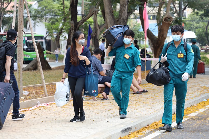 5 329 người đã hoàn thành thời gian cách ly tại ký túc xá Đại học Quốc gia TP Hồ Chí Minh