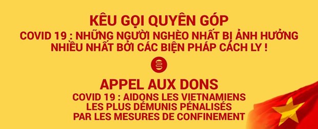 Kiều bào Việt Nam tại Pháp ủng hộ chống dịch COVID-19
