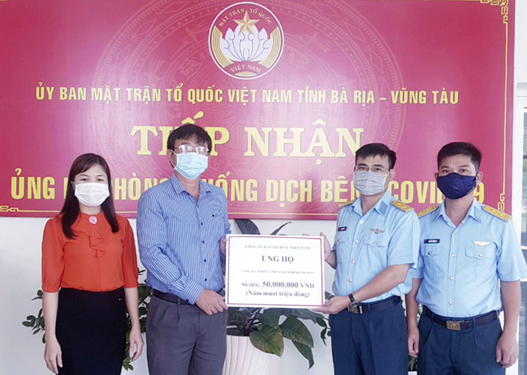 Vũng Tàu Hơn 6 tỷ đồng ủng hộ công tác phòng, chống dịch