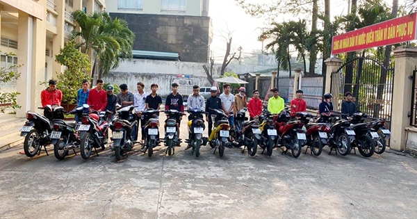 Đồng Nai Bắt giữ hàng chục đối tượng đua xe trái phép