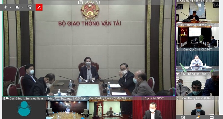 Bộ Giao thông Vận tải đẩy mạnh làm việc trực tuyến