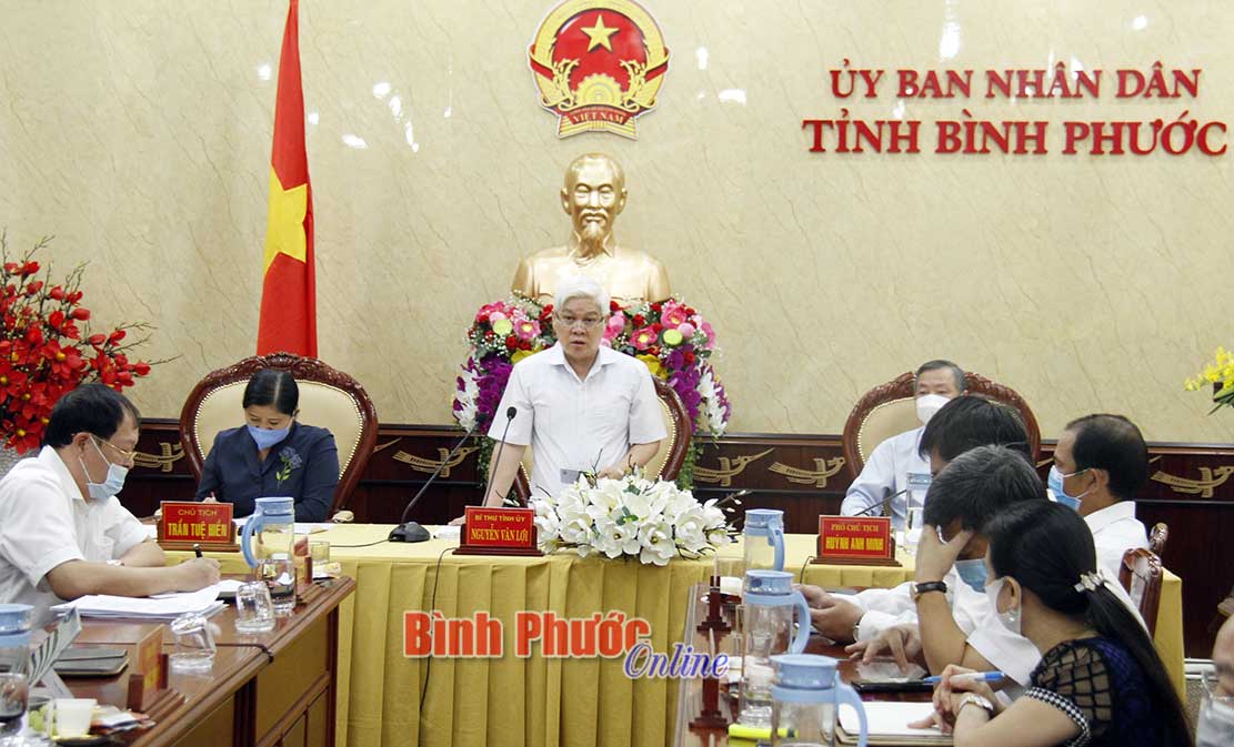 Bình Phước Quyết liệt chống dịch và tập trung phát triển kinh tế, xã hội