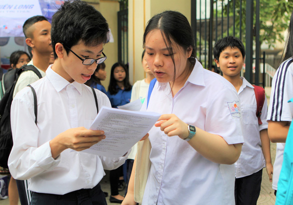 Tuyển sinh vào lớp 10 ở Hà Nội Chỉ thi 3 môn, bỏ môn thứ 4