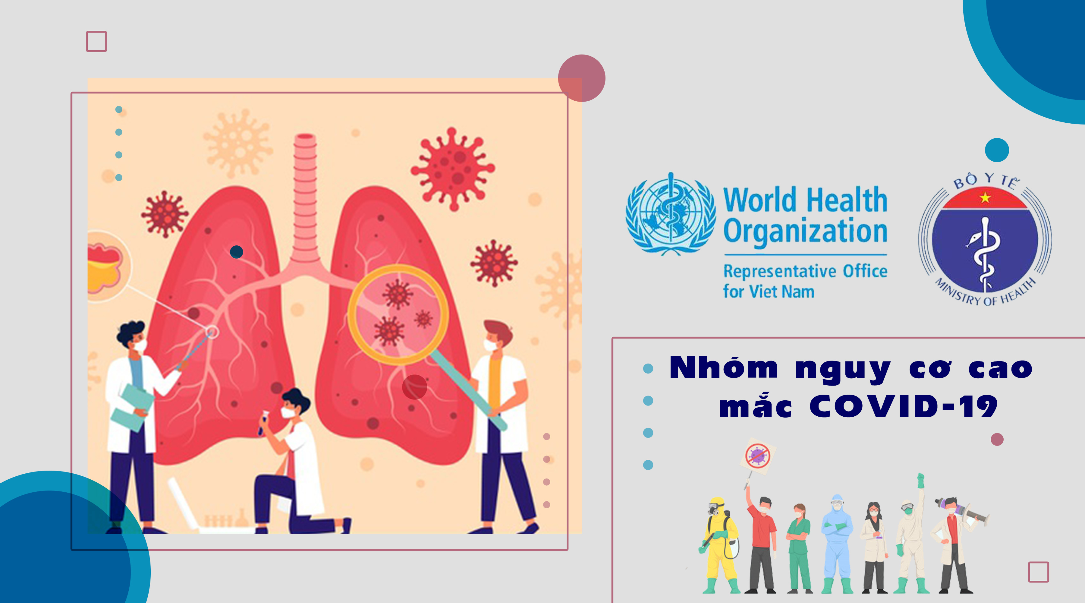 [Infographic] Đối tượng nào mắc bệnh nền có nguy cơ cao mắc COVID-19