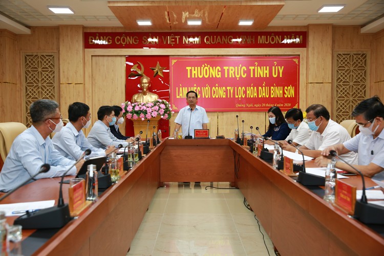 Tỉnh Quảng Ngãi đồng hành cùng BSR vượt bão kép COVID-19
