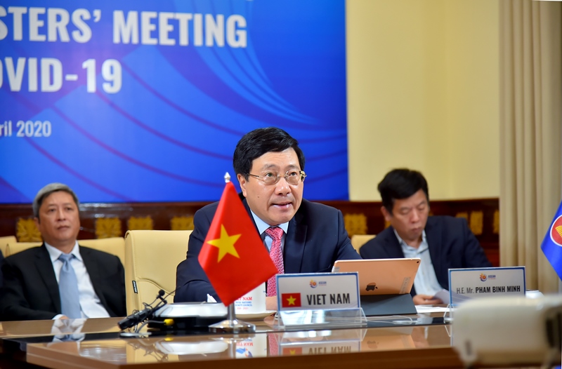 ASEAN - Hoa Kỳ Trực tuyến về hợp tác ứng phó dịch bệnh COVID-19
