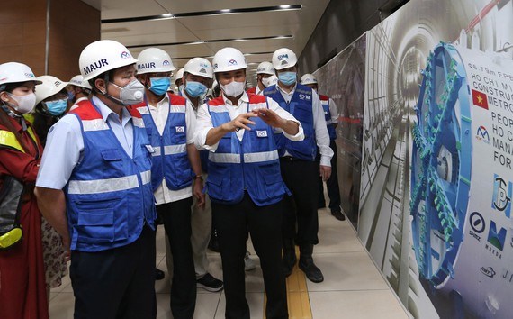 Phấn đấu cuối năm 2021 vận hành thương mại dự án metro Bến Thành - Suối Tiên