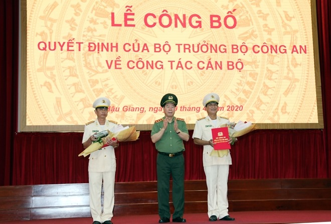 Thượng tá Huỳnh Việt Hòa làm Giám đốc Công an tỉnh Hậu Giang