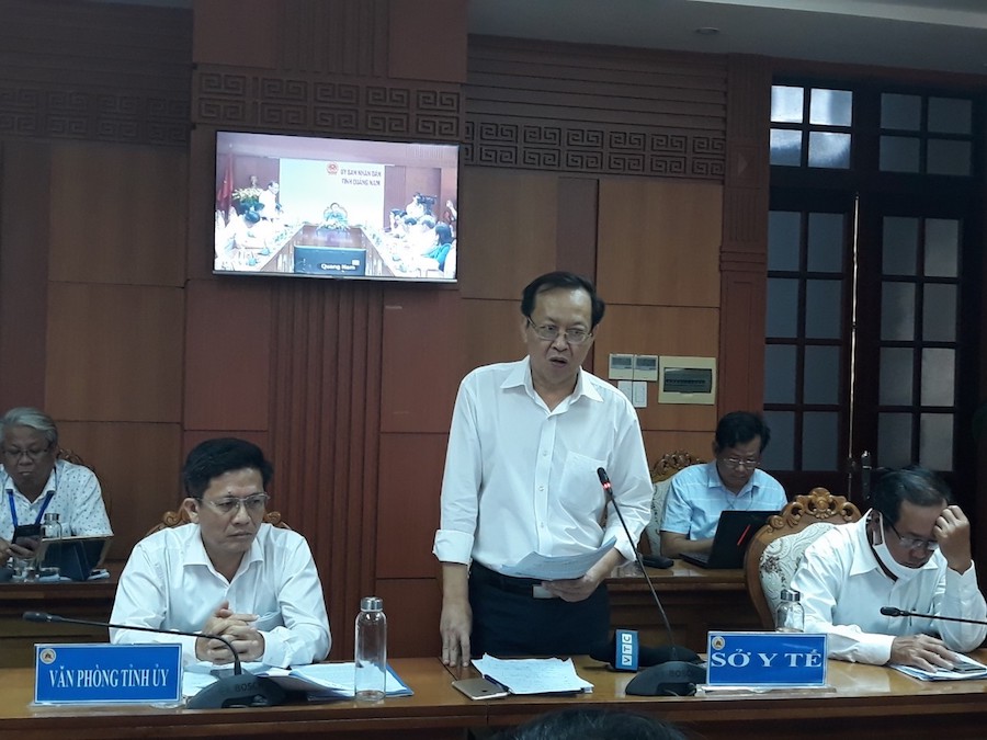 Thanh tra đột xuất việc mua sắm thiết bị phòng chống COVID-19 tại Quảng Nam