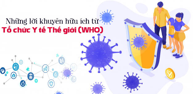 [Infographic] Những lời khuyên hữu ích từ WHO
