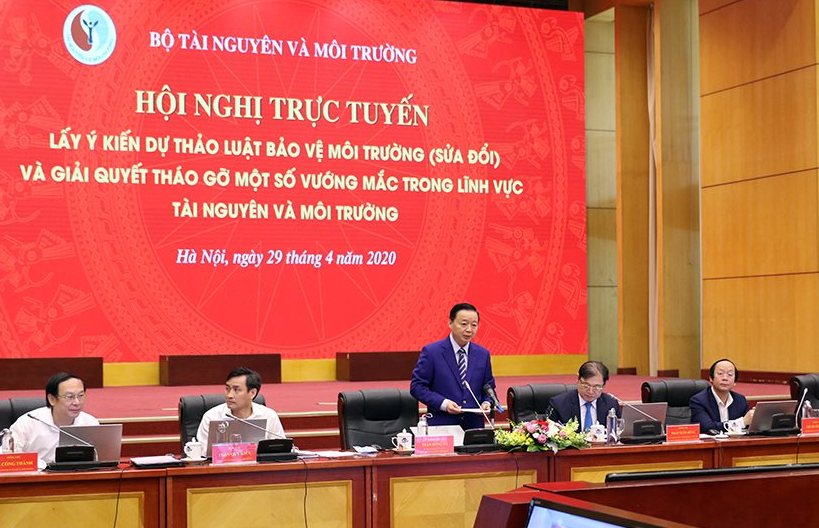 Lấy ý kiến dự thảo Luật Bảo vệ môi trường