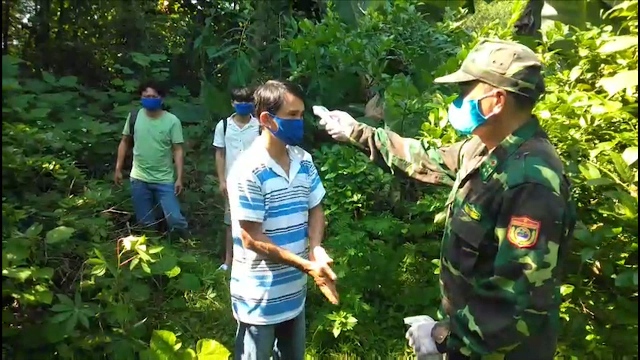 Phát hiện, cách ly 3 công dân nhập cảnh trái phép
