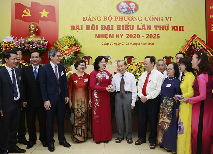 Xây dựng phường Cống Vị là đơn vị tốp đầu của quận Ba Đình