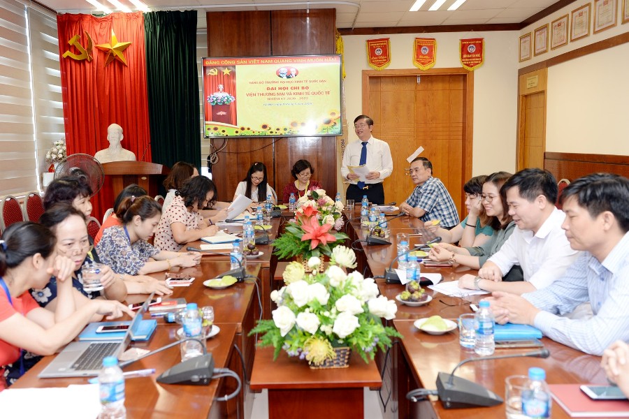 Đại hội Đảng bộ bộ phận, Chi bộ trực thuộc Đảng bộ ĐH Kinh tế Quốc dân