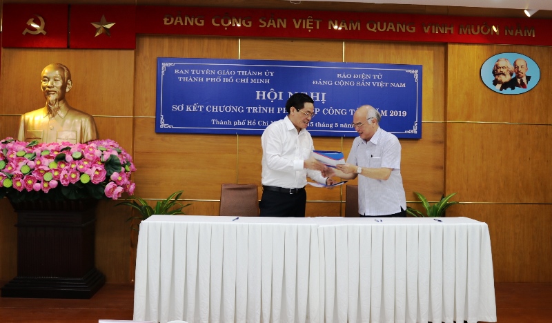 Đẩy mạnh tuyên truyền về TP Hồ Chí Minh trên Báo điện tử Đảng Cộng sản Việt Nam