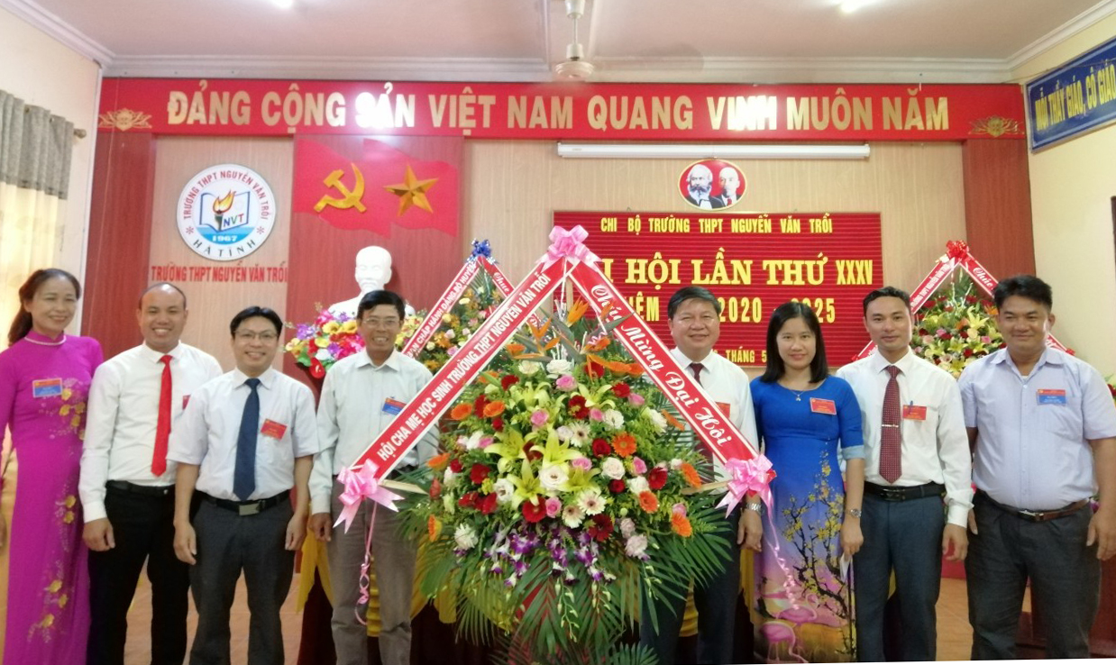 Hà Tĩnh Đại hội Chi bộ Trường THPT Nguyễn Văn Trỗi, nhiệm kỳ 2020 – 2025