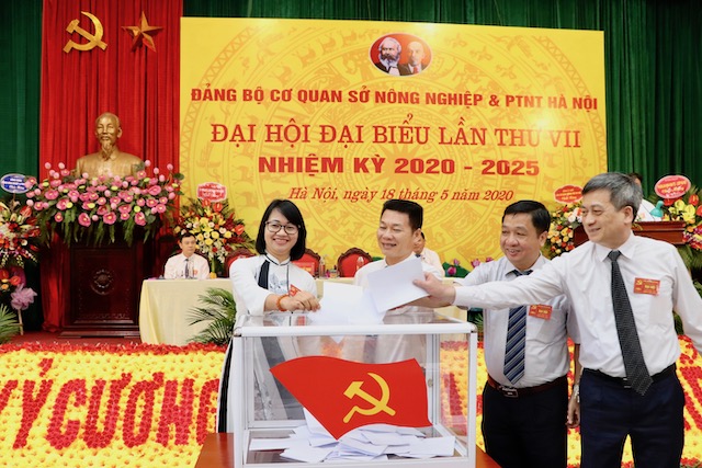 Đại hội Đảng bộ Sở Nông nghiệp và Phát triển nông thôn Hà Nội, nhiệm kỳ 2020 - 2025