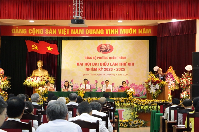 Đại hội chi bộ có phải bầu ban thẩm tra tư cách đại biểu