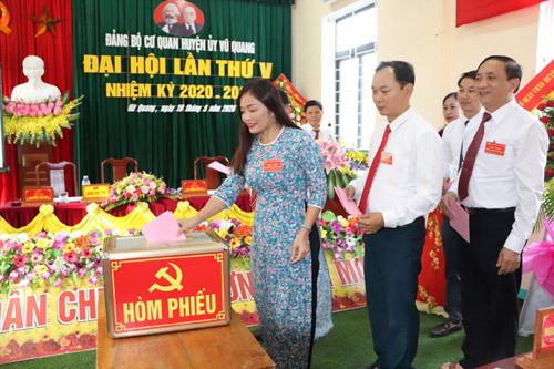 Vũ Quang Hà Tĩnh  Kinh nghiệm rút ra từ đại hội đảng bộ, chi bộ cơ sở