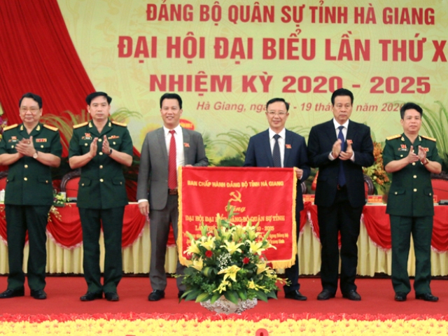 Đại hội đại biểu Đảng bộ Quân sự tỉnh Hà Giang nhiệm kỳ 2020 – 2025