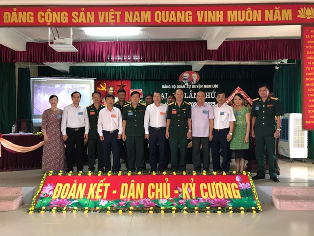 Nâng cao năng lực lãnh đạo của Đảng bộ Quân sự huyện Nghi Lộc Nghệ An