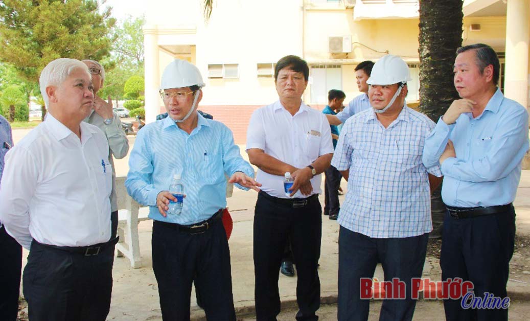 Bình Phước Nhiều công trình chào mừng Đại hội Đảng