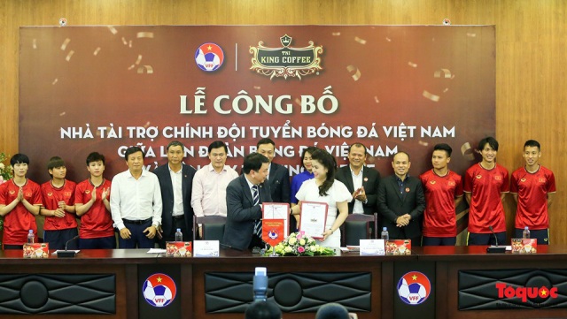 Công bố nhà tài trợ chính cho đội tuyển Quốc gia Việt Nam