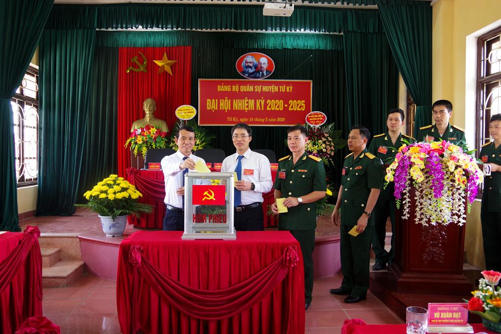 Hải Dương hoàn thành đại hội Đảng bộ cấp cơ sở trong lực lượng vũ trang