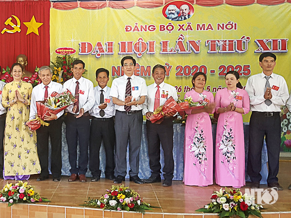 Đại hội Đảng bộ xã Ma Nới, Ninh Sơn, Ninh Thuận nhiệm kỳ 2020 - 2025