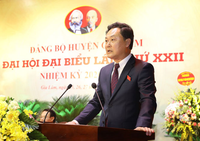 Bí thư cấp huyện đầu tiên được bầu trực tiếp tại Hà Nội đạt 99,54 số phiếu
