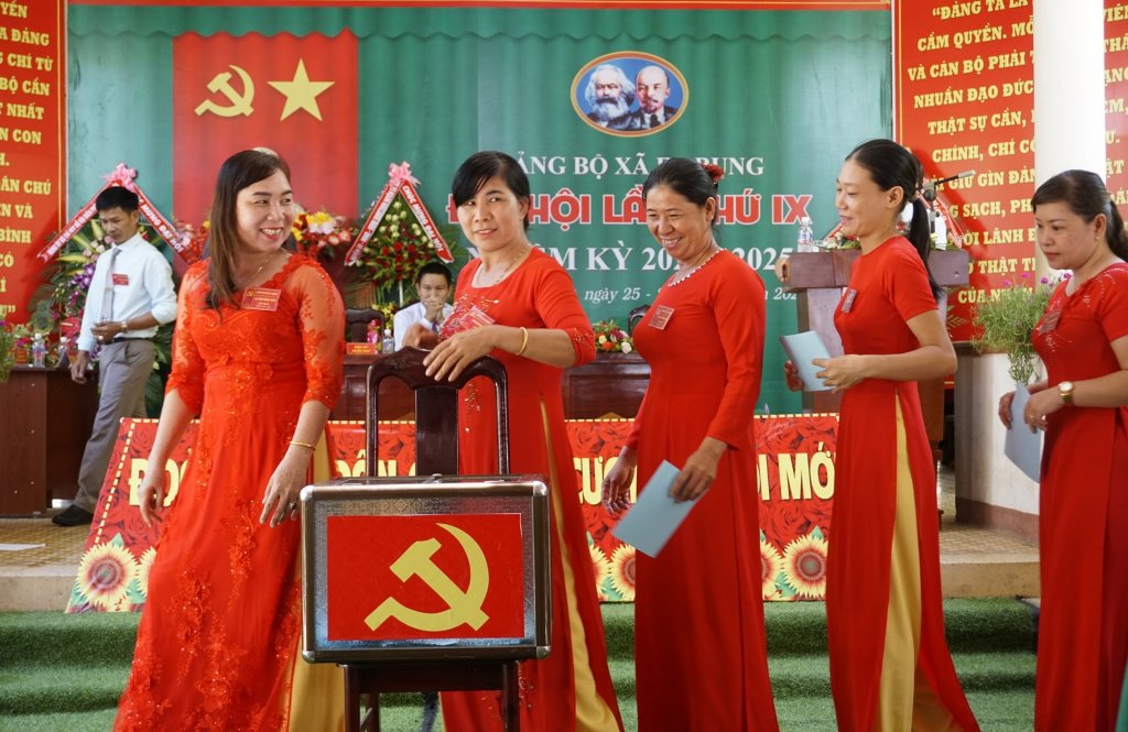 Đắk Lắk Tổ chức thành công nhiều đại hội đảng bộ cơ sở