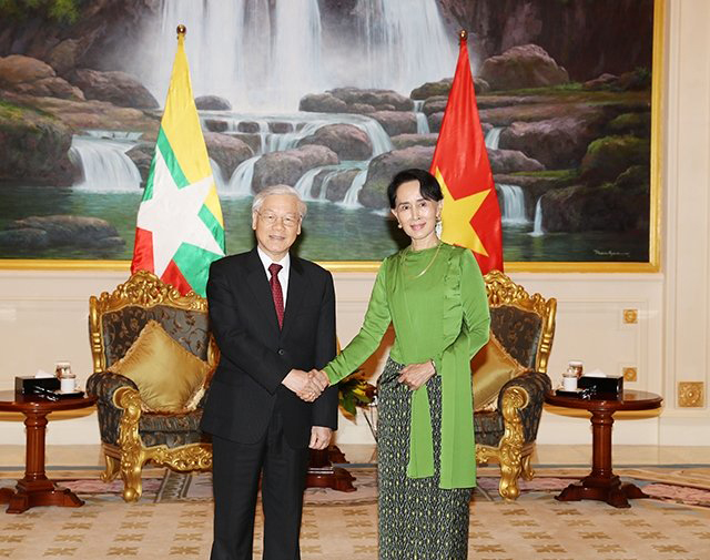Thư mừng kỷ niệm lần thứ 45 ngày thiết lập quan hệ ngoại giao giữa Việt Nam và Mi-an-ma