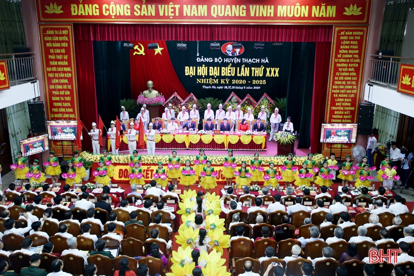 Hà Tĩnh Đảng bộ huyện Thạch Hà tổ chức đại hội điểm