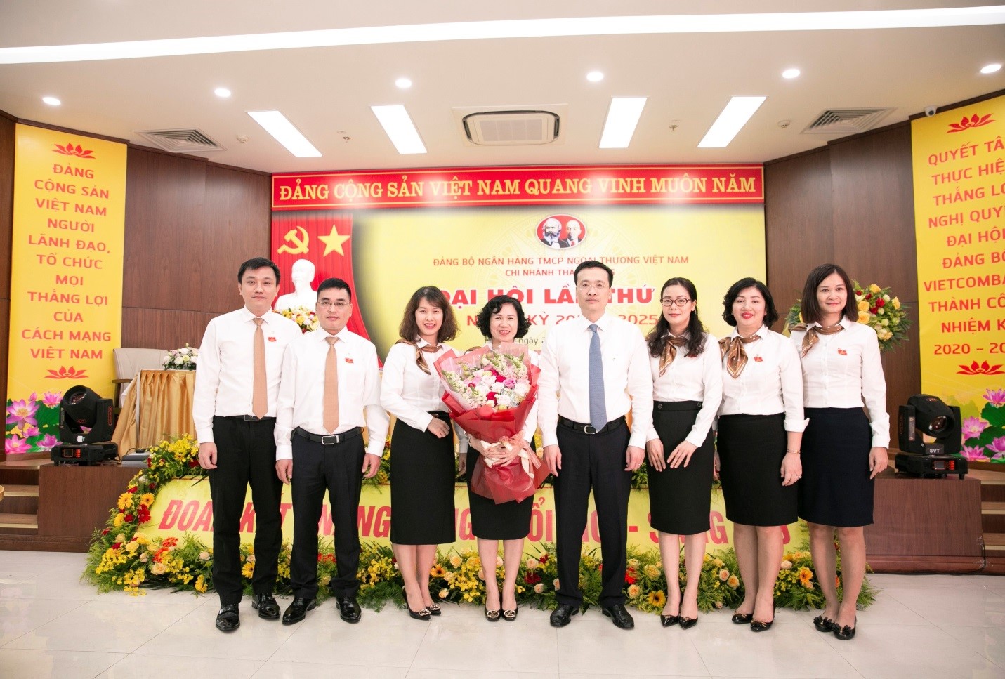 Đảng bộ Vietcombank Thành Công tổ chức Đại hội nhiệm kỳ 2020-2025