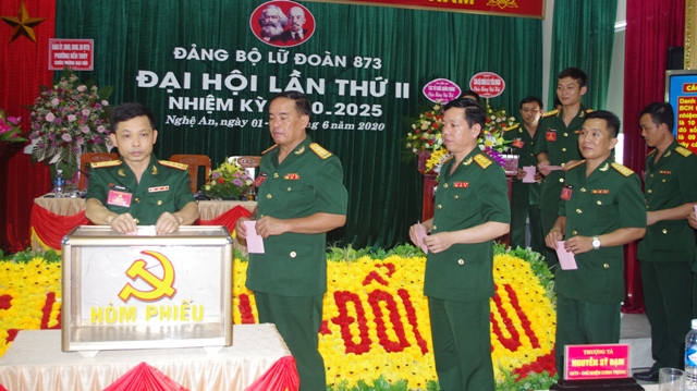 Đại hội Đảng bộ Lữ đoàn 873