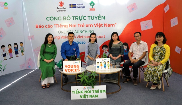 Công bố báo cáo khảo sát Tiếng nói trẻ em