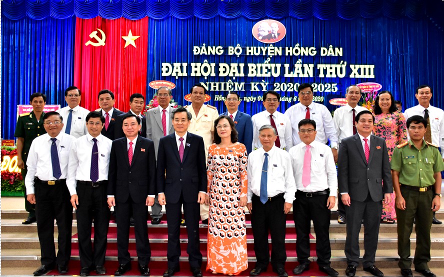 Bạc Liêu Đồng chí Phan Thanh Duy tái đắc cử Bí thư Huyện ủy Hồng Dân