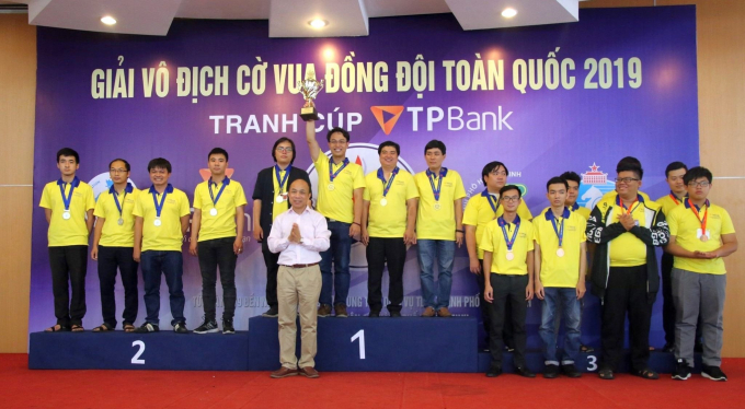 Gần 300 kỳ thủ tham dự Giải vô địch đồng đội cờ vua toàn quốc