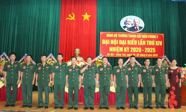Đại hội đại biểu Đảng bộ trường Trung cấp Biên phòng 2 lần thứ XIV