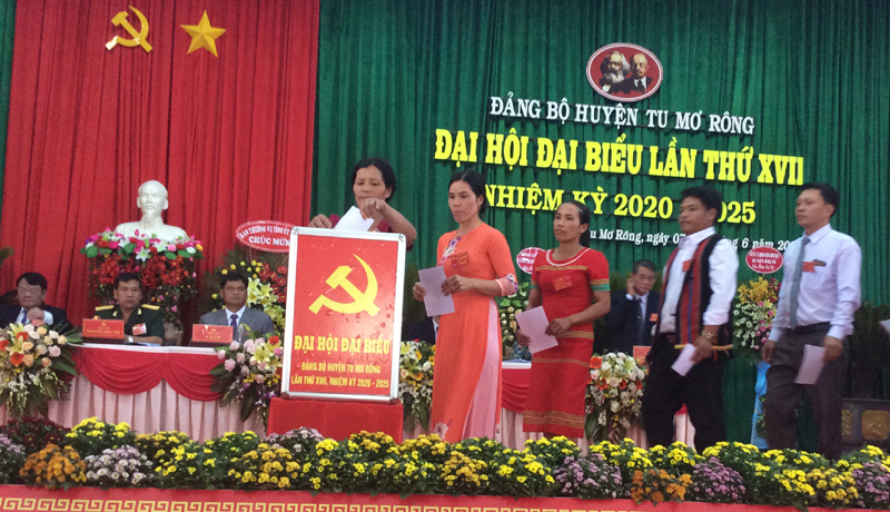 Huyện Tu Mơ Rông Kon Tum tổ chức thành công Đại hội điểm