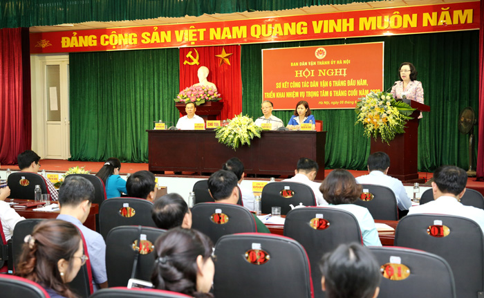Công tác dân vận góp phần thành công đại hội đảng các cấp