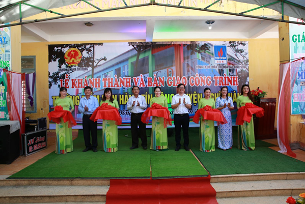 BSR bàn giao công trình trường mầm non Hành Tín Đông, Quảng Ngãi