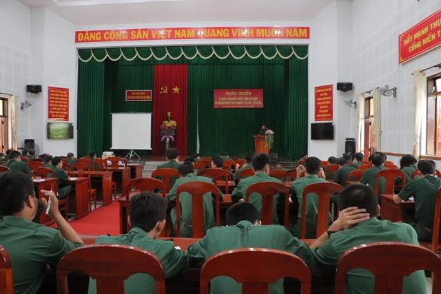 An Giang tuyên truyền 44 năm ngày truyền thống Bộ đội Biên phòng tỉnh